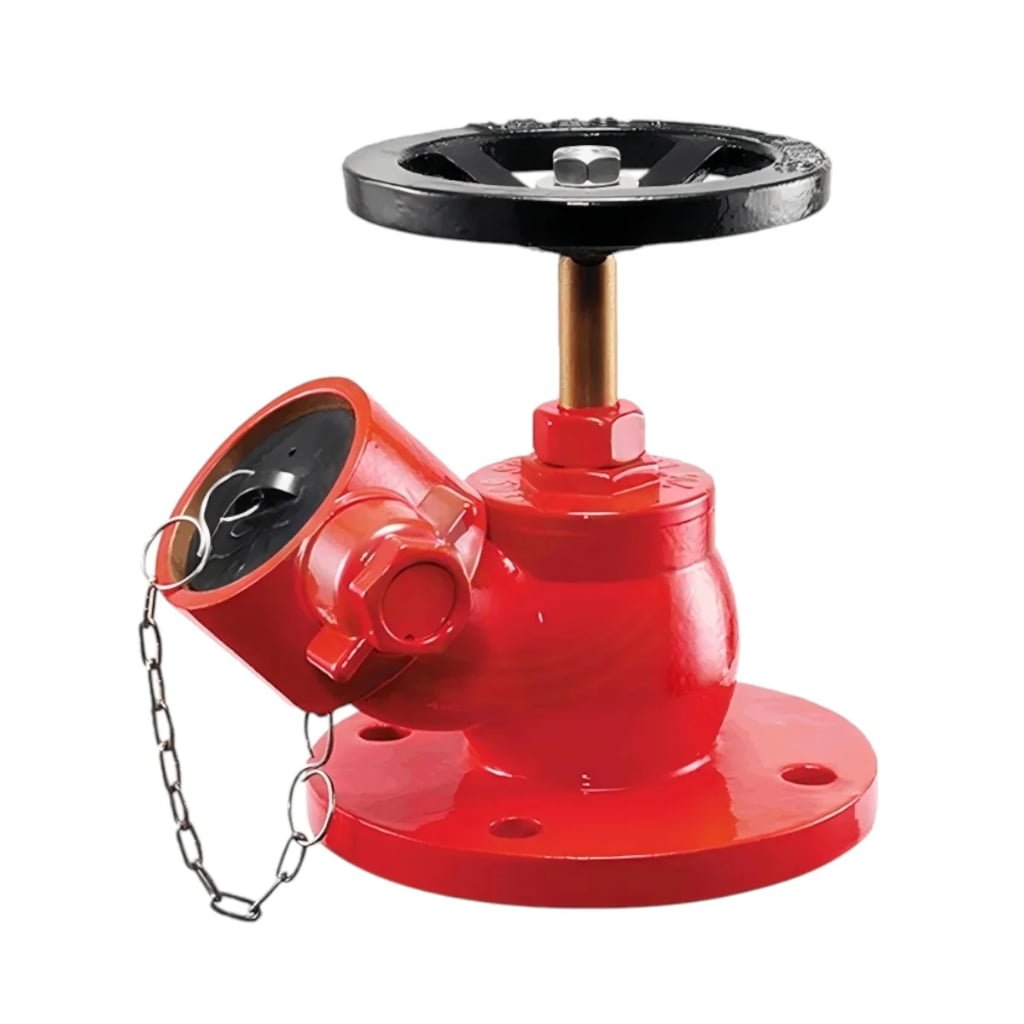 FOC-HV-L02 Oblique Landing Valve Flanged Inlet