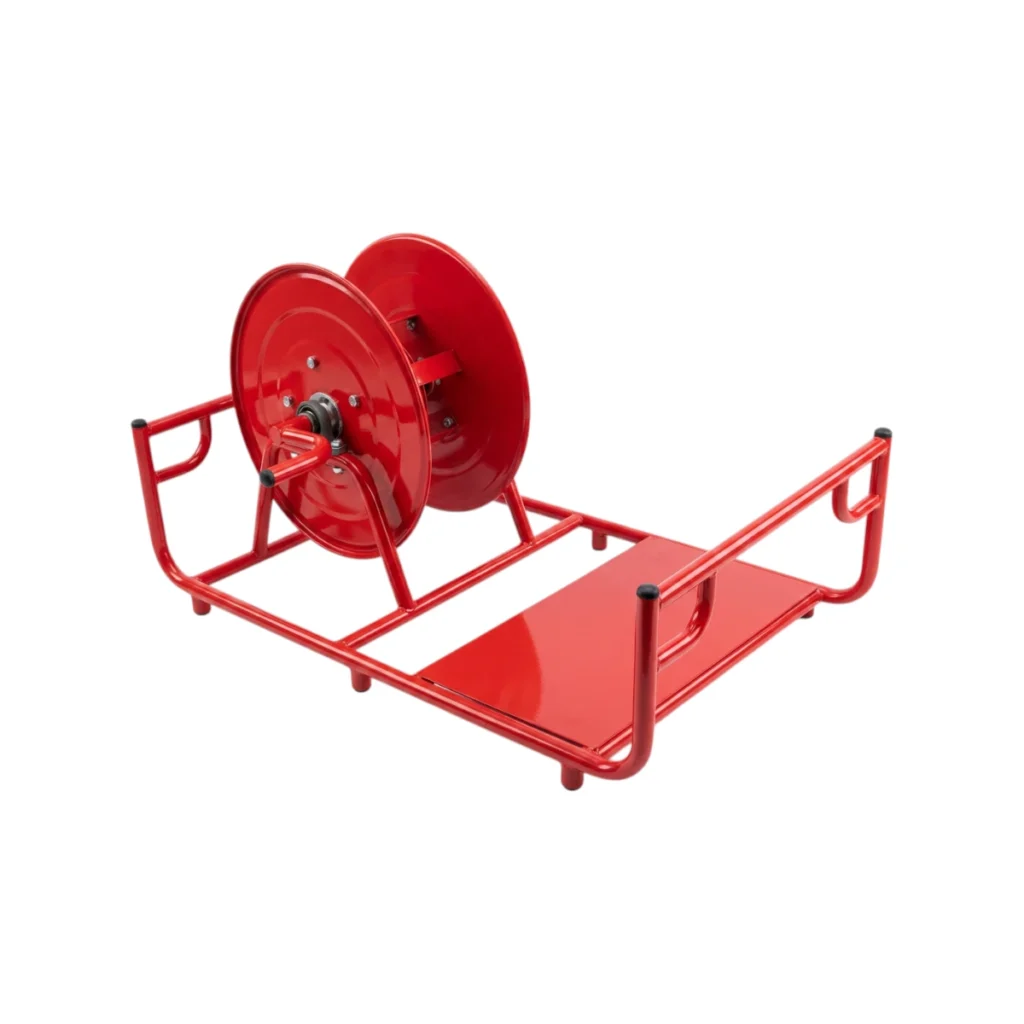 FOC-HR-19 Manual Rewind Fire Hose Reel with Utility Shelf